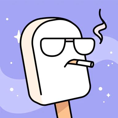 Smoking Popsicle NFT